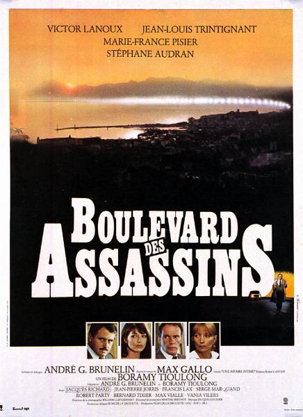 Affiche - BOULEVARD DES ASSASSINS - 40x55cm