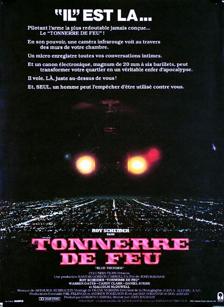 Affiche - TONNERRE DE FEU - 40x55cm