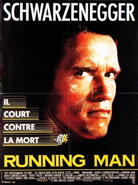 Affiche - RUNNING MAN - 40x55cm