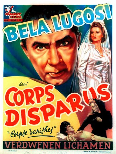 Repro 30x40cm - CORPS DISPARUS - Belge