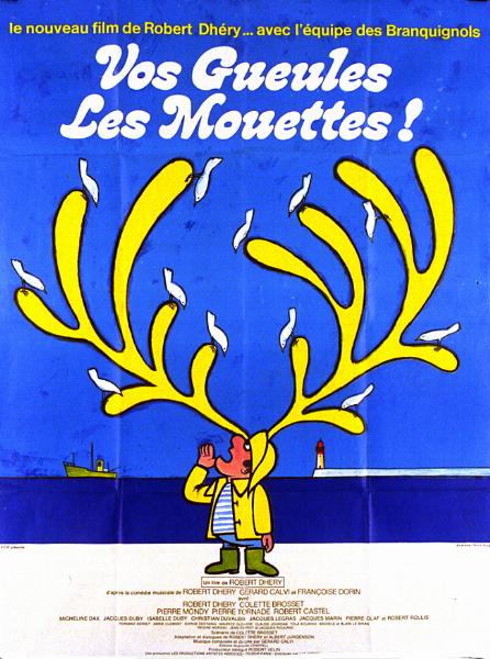 Affiche - VOS GUEULES LES MOUETTES! - 120x160cm