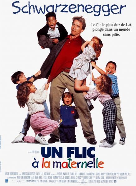 Affiche - UN FLIC A LA MATERNELLE - 40x55cm
