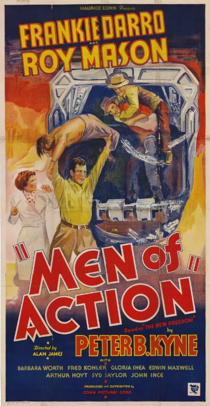 Affiche - MEN OF ACTION - 100x200cm