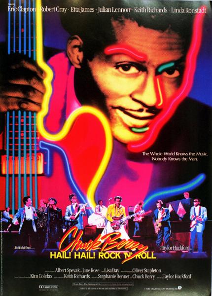 Affiche - CHUCK BERRY HAIL ! HAIL ! ROCK 'N' ROLL - 30x40cm