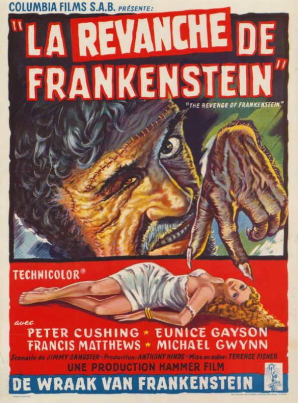 Affiche - REVANCHE DE FRANKENSTEIN (la) - 36x56cm