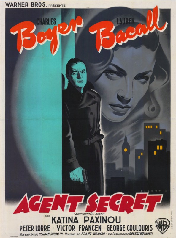 Repro 30x40cm - AGENT SECRET - Française B