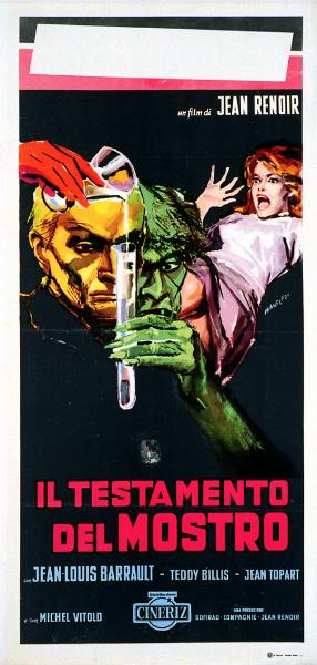 Affiche - TESTAMENT DU DOCTEUR CORDELIER (le) - 33x71cm