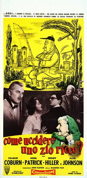 Affiche - HOW TO MURDER A RICH UNCLE - 33x71cm