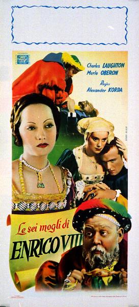 Affiche - VIE PRIVEE D'HENRI 8 (la) - 33x71cm