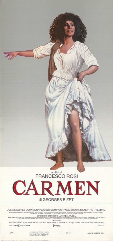 Affiche - CARMEN - 33x71cm