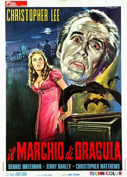 Repro 30x40cm - CICATRICES DE DRACULA (les) - Italienne
