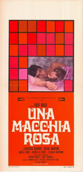 Repro 30x40cm - UNA MACCHIA ROSA - Italienne