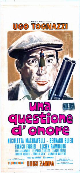 Repro 30x40cm - QUESTION D'HONNEUR - Italienne