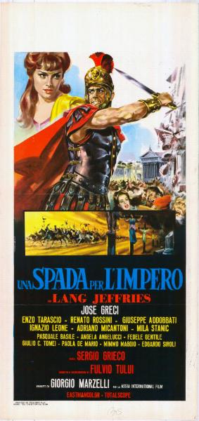 Repro 30x40cm - UNA SPADA PER L'IMPERO - Italienne