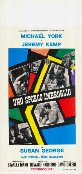 Repro 30x40cm - CHANTAGE A LA DROGUE - Italienne