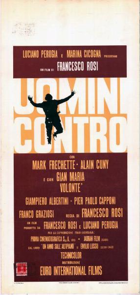 Repro 30x40cm - HOMMES CONTRE (les) - Italienne
