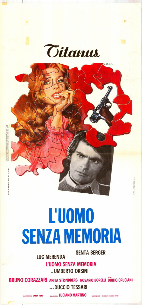 Repro 30x40cm - UOMO SENZA MEMORIA (l') - Italienne