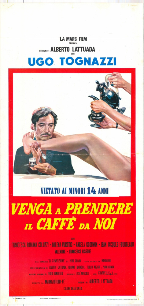 Repro 30x40cm - VENEZ DONC PRENDRE LE CAFE CHEZ NOUS ! - Italienne