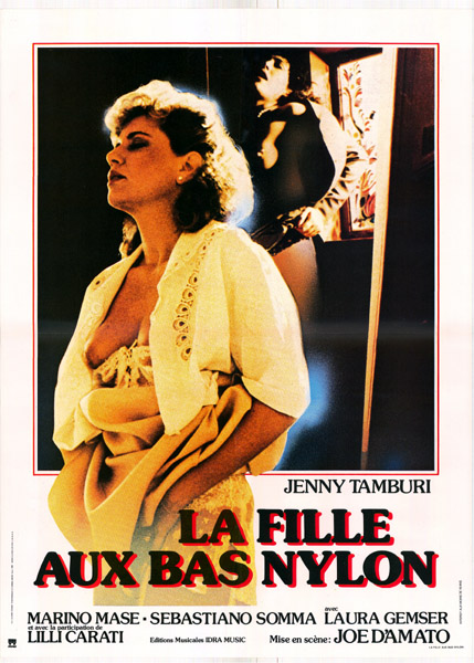 Affiche - FILLE AUX BAS NYLON (LA) - 40x55cm