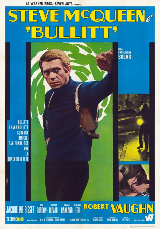 Repro 30x40cm - BULLITT - Italienne B