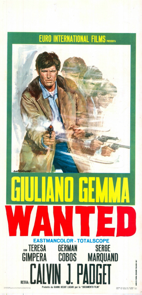 Repro 30x40cm - WANTED, LE RECHERCHE - Italienne