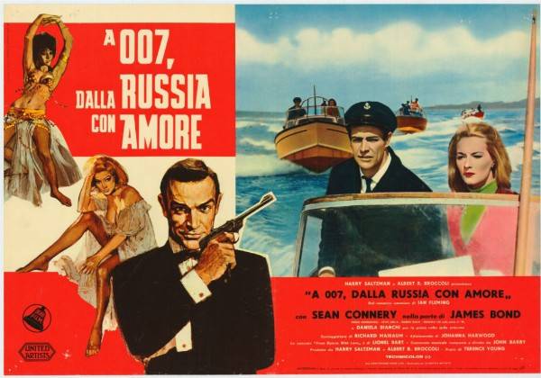 Affiche - BONS BAISERS DE RUSSIE - 47x66cm D