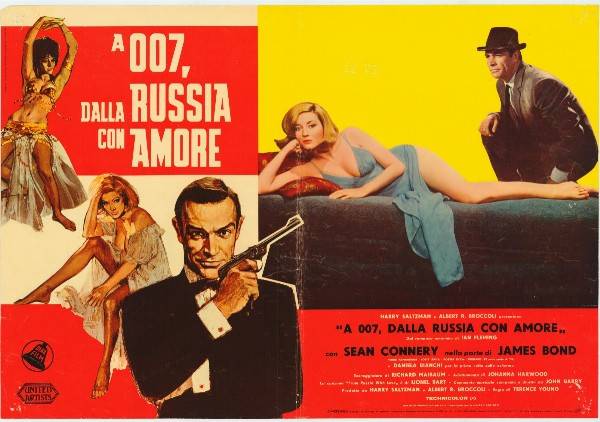 Affiche - BONS BAISERS DE RUSSIE - 47x66cm C