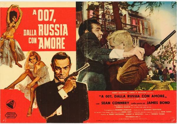 Affiche - BONS BAISERS DE RUSSIE - 47x66cm B