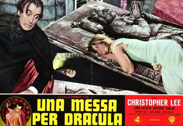 Repro 30x40cm - UNE MESSE POUR DRACULA - Italienne