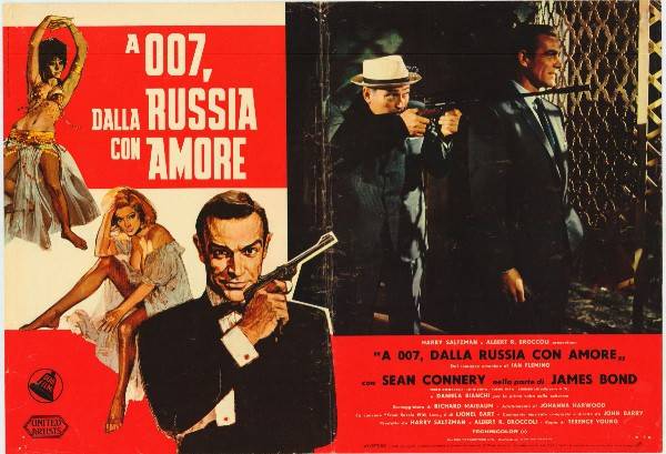 Affiche - BONS BAISERS DE RUSSIE - 47x66cm