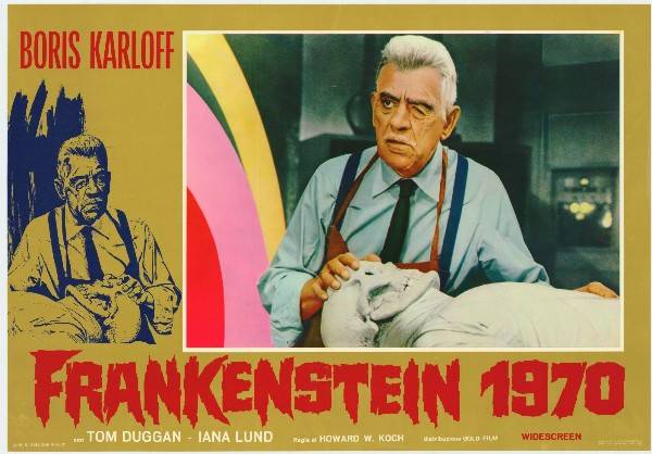 Affiche - FRANKENSTEIN 1970 - 47x66cm H