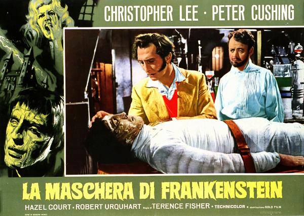 Repro 30x40cm - FRANKENSTEIN S'EST ECHAPPE - Italienne D