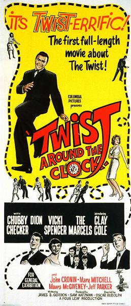 Affiche - TWIST AROUND THE CLOCK - 33x71cm
