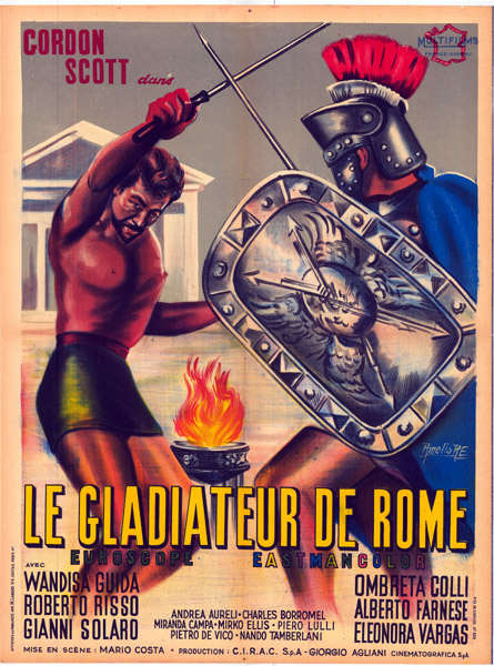Affiche - GLADIATEUR DE ROME (le) - 60x80cm