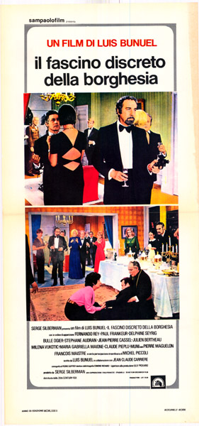 Affiche - CHARME DISCRET DE LA BOURGEOISIE (le) - 33x71cm