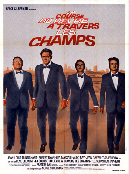 Affiche - COURSE DU LIEVRE A TRAVERS LE CHAMPS (la) - Ressortie 60x80cm