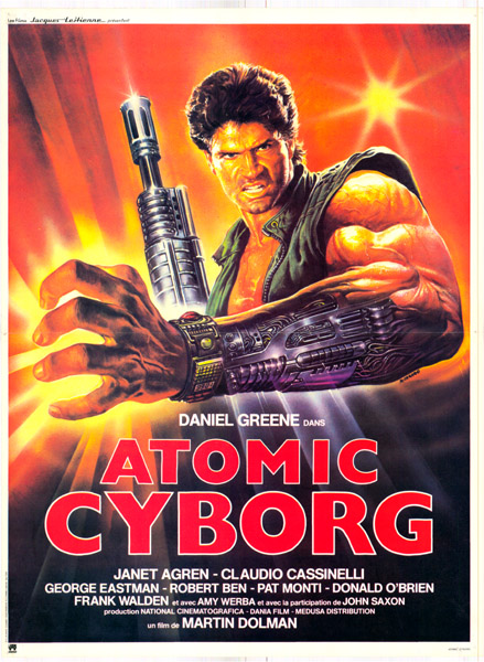 Affiche - ATOMIC CYBORG - 40x55cm