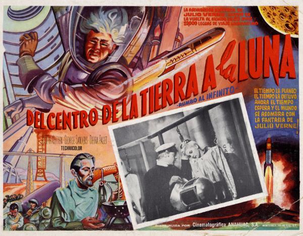 Affiche - DE LA TERRE A LA LUNE - 30x40cm