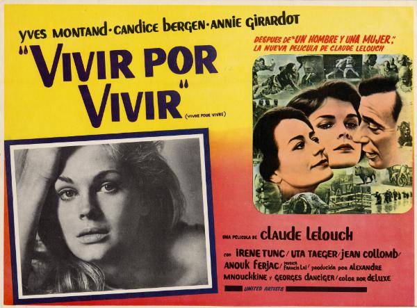 Affiche - VIVRE POUR VIVRE - 30x40cm