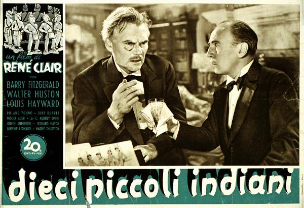 Affiche - DIX PETITS INDIENS - 30x50cm