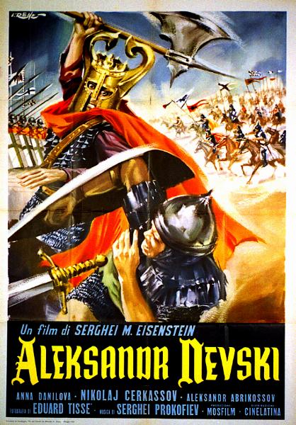 Affiche - ALEXANDRE NEVSKI - Ressortie 100x140cm