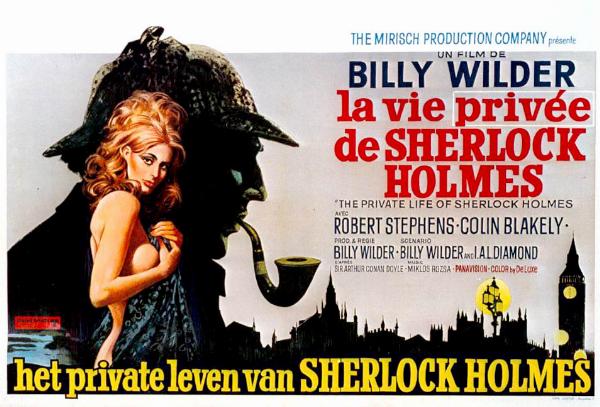 Affiche - VIE PRIVEE DE SHERLOCK HOLMES (la) - 36x56cm