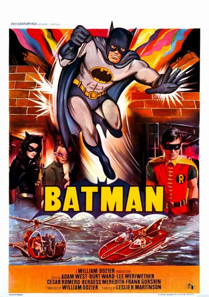 Repro 30x40cm - BATMAN - Belge