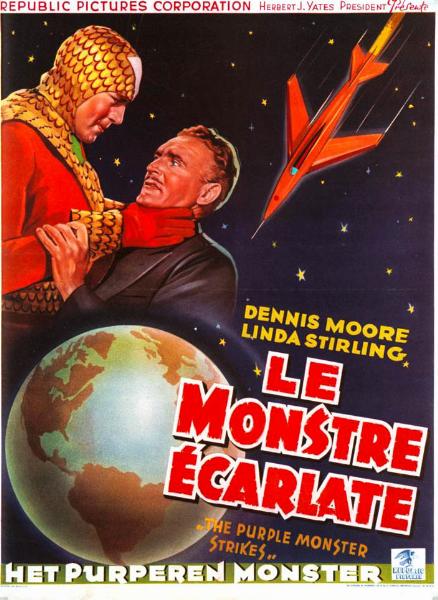 Repro 30x40cm - MONSTRE ECARLATE (le) - Belge
