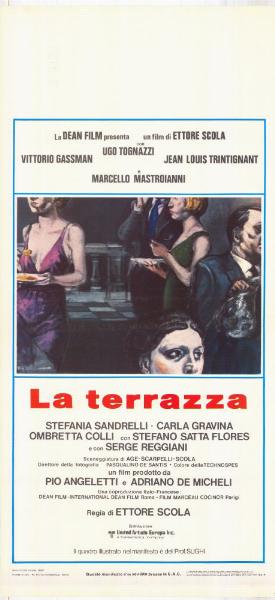 Repro 30x40cm - TERRASSE (la) - Italienne