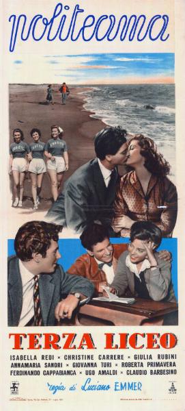 Repro 30x40cm - AMOUR AU COLLEGE (l') - Italienne