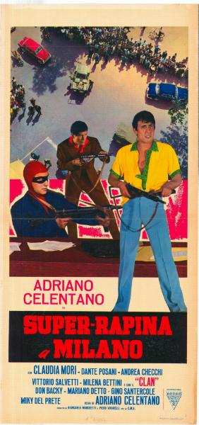 Repro 30x40cm - SUPER RAPINA A MILANO - Italienne
