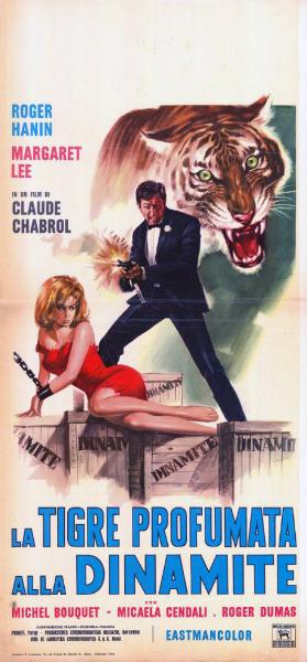 Repro 30x40cm - TIGRE SE PARFUME A LA DYNAMITE (le) - Italienne