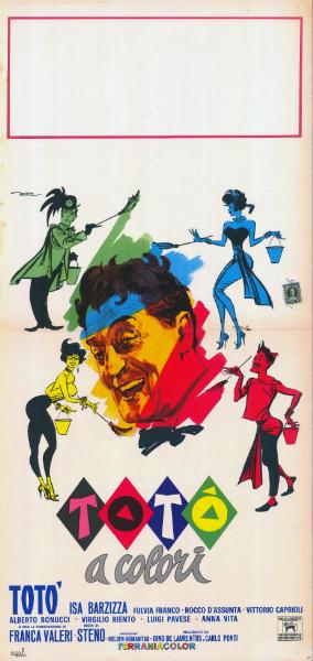 Repro 30x40cm - TOTO A COLORI - Italienne