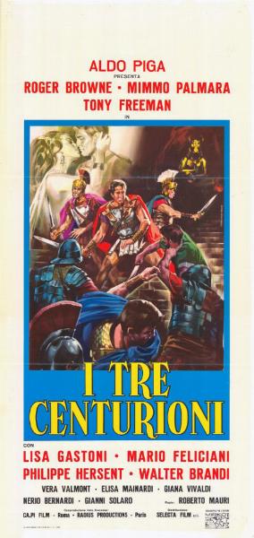 Repro 30x40cm - TROIS CENTURIONS (les) - Italienne
